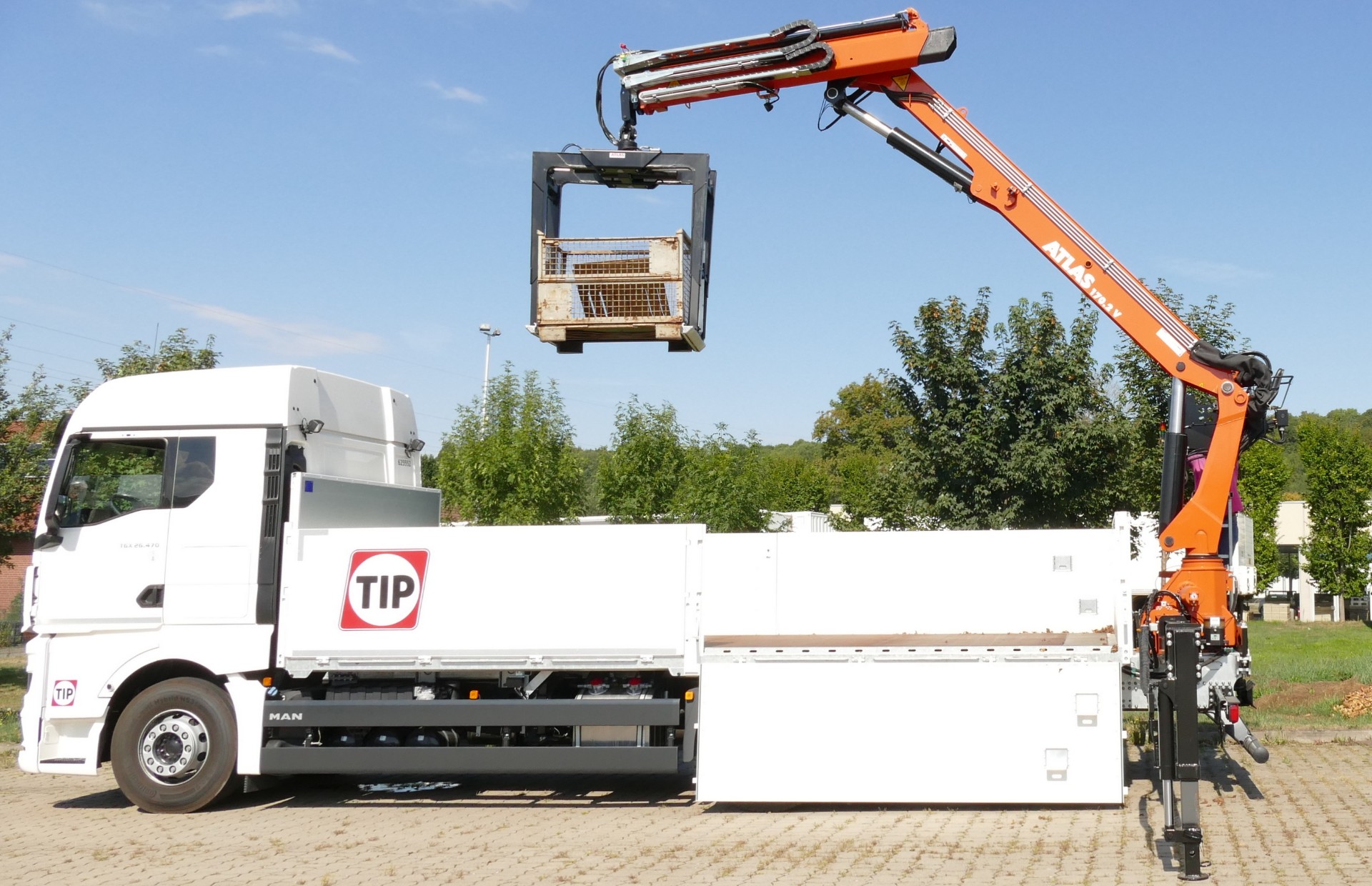 ATLAS Ladekran 170.2 V - News aus der Baumaschinen Industrie