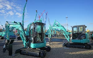 Mehr Informationen zu "Kobelco auf der bauma 2022"