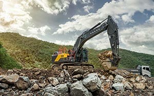 Mehr Informationen zu "Volvo präsentiert neue Bagger-Generation"