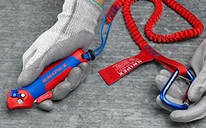 Mehr Informationen zu "KNIPEX Abmantelungsmesser"
