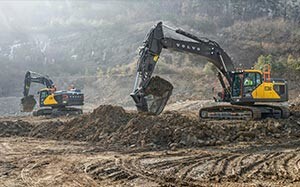 Mehr Informationen zu "Neue mittelgroße Volvo Raupenbagger"