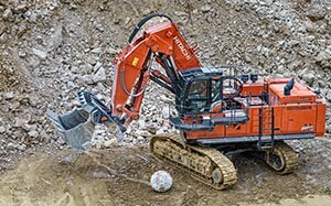 Mehr Informationen zu "Hitachi KEX890LD-7 Großbagger"