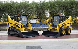 Mehr Informationen zu "Neue Komatsu Kompaktlader"