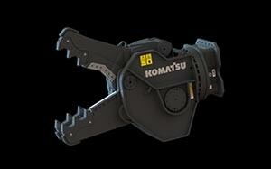Mehr Informationen zu "Komatsu Anbaugeräte für den Abbruch"