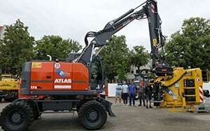 Mehr Informationen zu "ATLAS Mobilbagger 175 Wsr"