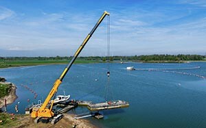 Mehr Informationen zu "Liebherr Teleskop-Raupenkran LTR 1150"