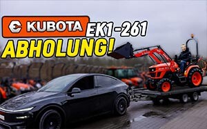 Mehr Informationen zu "Traktor EK1-261 von Kubota"