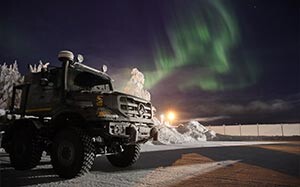 Mehr Informationen zu "Mercedes-Benz Zetros am Polarkreis"