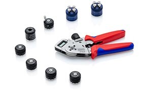 Mehr Informationen zu "KNIPEX Vierdorncrimpzangen"