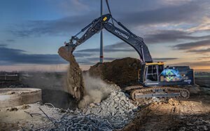 Mehr Informationen zu "Hyundai HX400 Kettenbagger"