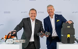 Mehr Informationen zu "Kärcher und STIHL starten Akku-Allianz"